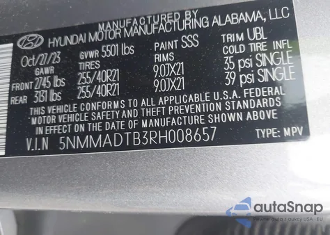 2024 Genesis Gv70 2.5T Awd from USA, damaged, VIN 5NMMADTB3RH008657